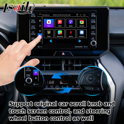 Toyota Harrier Venza Android 13 antarmuka video multimedia 2019-sekarang nirkabel carplay android auto