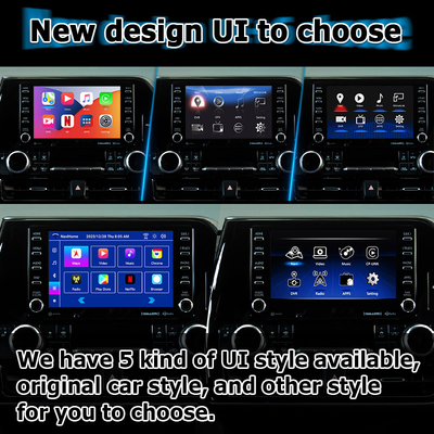 Car Video Interface nirkabel carplay android auto Android 13 TOYOTA Highlander