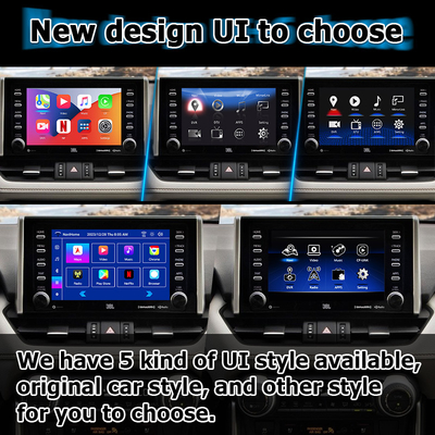 8+128GB Android 13 Carplay Android Interface Untuk Toyoat RAV4 2019 Untuk Hadirkan Touch N Go 3