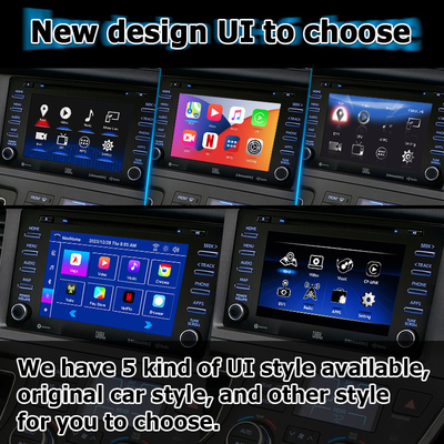 Android 13 Carplay antarmuka video android kotak otomatis Untuk Toyota Sienna