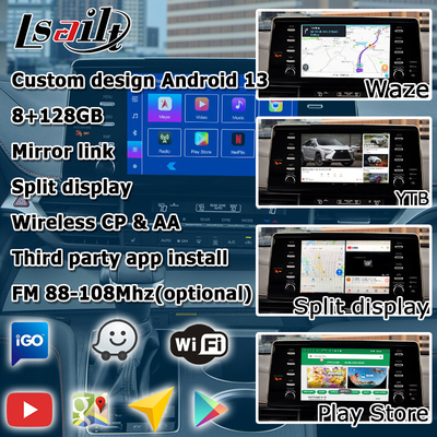 Car Multimedia Video Interface Android auto carplay interface Untuk Toyota Sienna