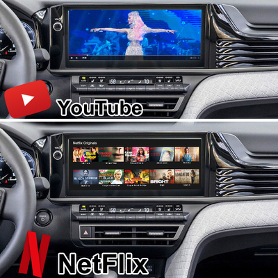 Android 13 Multimedia Video Interface untuk Toyota Camry 2025 Sienna RAV-4 OEM Retrofit Infotainment Module Termasuk YouTube, NetFlix, Google Play