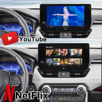 Android 13 Android Infotainment Interface untuk Toyota RAV-4 2023-Crown, Alphard, Harrier OEM Screen Upgrade dengan Sistem Multimedia Android, YouTube