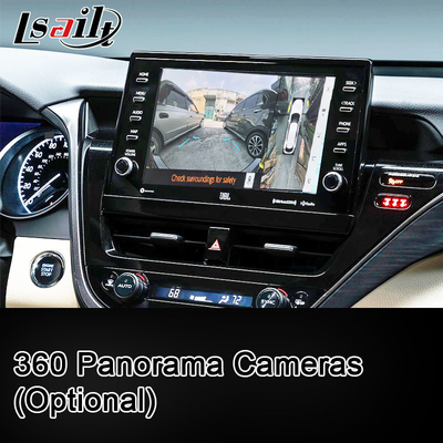 Lsailt Android 13 Video Interface untuk Toyota Camry 2018-2021 RAV-4, Sienna OEM Screen Upgrade dengan Android Multimedia System Termasuk YouTube, NetFlix