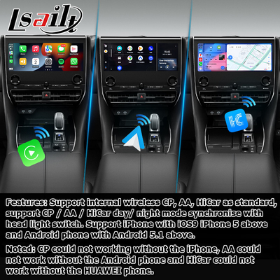Toyota Alphard AH40 antarmuka multimedia Android 8+128GB dukungan Carplay Android Auto