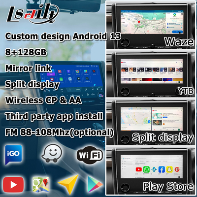 Toyota Alphard AH40 antarmuka multimedia Android 8+128GB dukungan Carplay Android Auto
