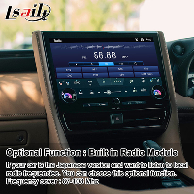 Lsailt Android Carplay Multimedia Video Interface untuk 2023-Present Toyota Alphard Vellfire 40 Series
