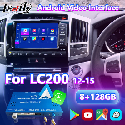 Lsailt Android Multimedia Video Interface untuk 2012-2015 Toyota Land Cruiser LC 200 V8 LC200
