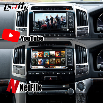 Modul Peningkatan Android OEM untuk Land Cruiser 2013-2021 Integrasi Kit CarPlay Nirkabel YouTube, Google Map, Android Auto
