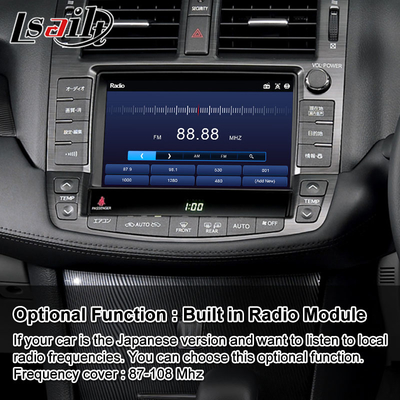 Lsailt Android Multimedia Video Interface untuk 2008-2012 Toyota Crown S200 GWS204 GRS204 URS204 UZS207 Atlet Majesta