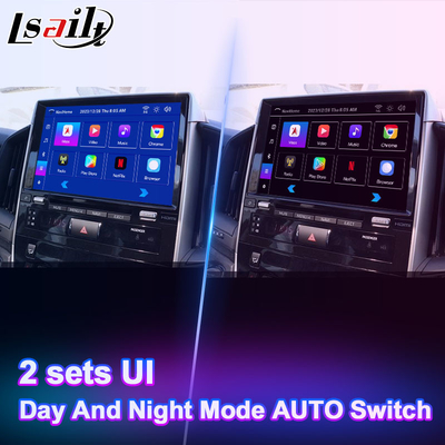 Antarmuka Video Multimedia Android Lsailt untuk Toyota Land Cruiser LC200 GX-R LC 200 GXR 2018-2022