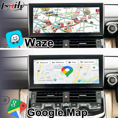 Modul Peningkatan Android OEM Lsailt untuk Land Cruiser 300 2022-Sekarang Integrasi Antarmuka Android YouTube, Waze, Play Store