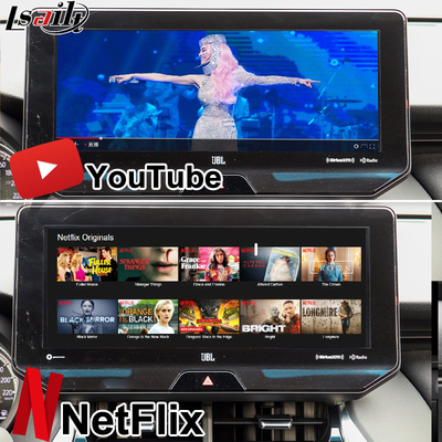 Lsailt OEM Android Upgrade Module untuk Harrier Venza Toyota 2022-12.3 Inch Android Multimedia Antarmuka dengan YouTube, NetFlix