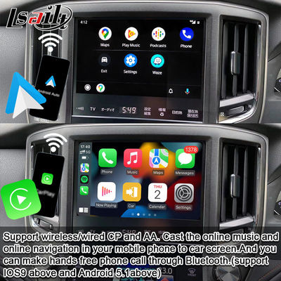 Antarmuka Apple CarPlay Nirkabel Lsailt untuk Crown S210 2013-2016 AWS210 GRS210 GWS214 GWS215 Majesta Athlete Royal Saloon Mendukung Kamera Mundur, Android Auto