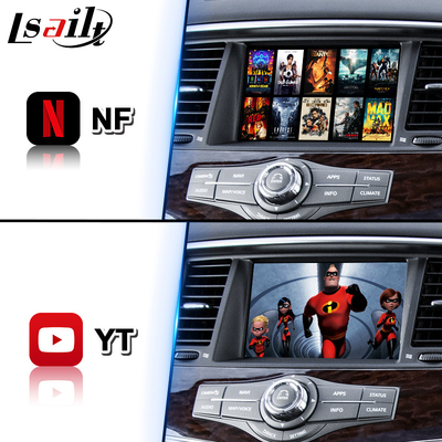 Antarmuka Video Multimedia Android Lsailt untuk Nissan Patrol Y62 Versi Australia 2020-Sekarang