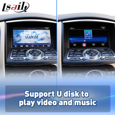 Layar Android Auto Carplay Lsailt untuk Infiniti EX25 EX35 EX37 EX30d EX QX50 tahun 2007-2017