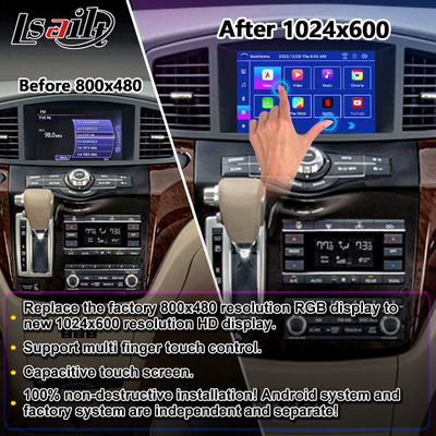 Lsailt 8 Inch HD Android Multimedia Screen untuk 2011-2017 Nissan Quest E52