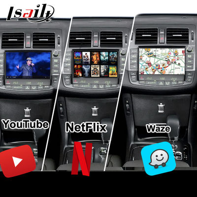 Antarmuka Multimedia Android 13 untuk Toyota Crown S200 URS206 Model 2008-2012 Modul Peningkatan Android Termasuk YouTube, NetFlix, Google Map