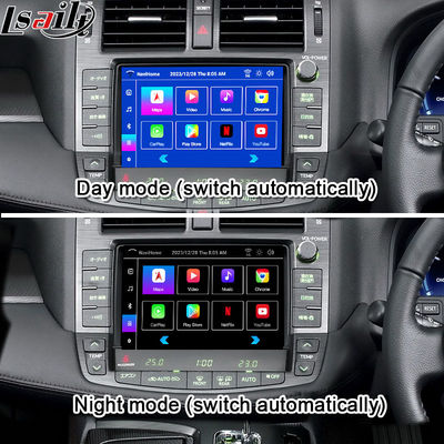 Antarmuka Multimedia Android 13 untuk Toyota Crown S200 URS206 Model 2008-2012 Modul Peningkatan Android Termasuk YouTube, NetFlix, Google Map