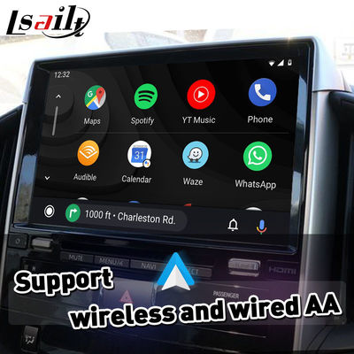 Kotak Navigasi GPS 4+64GB GXR, Antarmuka Carplay Android untuk Toyota Land Cruiser LC200 GX-R