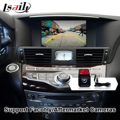 Antarmuka CarPlay untuk Infiniti Q70 Q70L M35 M45 Fuga 2009-2019 Adaptor Android Auto Nirkabel Integrasi Pencerminan Ponsel, Suhu AC