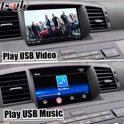 Layar CarPlay 8 Inci Lsailt untuk Nissan Fuga (Y50) Infiniti 350GT 2005-2008 Android Auto, Mirroring, Tampilan Sentuh HD