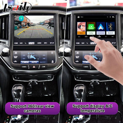 Antarmuka Apple CarPlay untuk Crown S210 AWS210 GRS210 GWS214 GWS215 Majesta Athlete Royal Saloon Terintegrasi Android Auto, Kamera Mundur, AC Climate