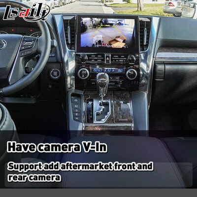Lsailt Wireless Android Auto Carplay Interface untuk 2019 -2023 Toyota Alphard Vellfire JBL Versi Tinggi