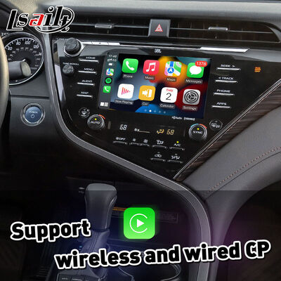 Lsailt Wireless Android Auto Carplay Interface untuk Toyota Camry 2017-2021