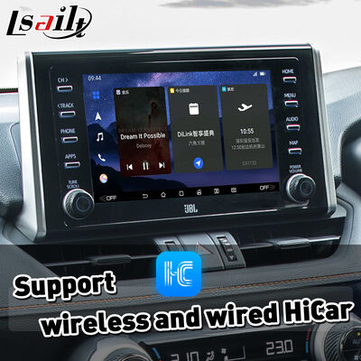 Lsailt Wireless Android Auto Carplay Interface untuk 2018-2023 Toyota RAV4 Majesty