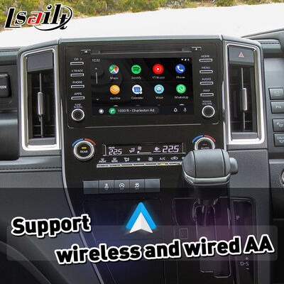 Antarmuka Android Auto Carplay Nirkabel Lsailt untuk Toyota Granvia 2019-Sekarang