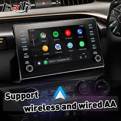 Lsailt Wireless Android Auto Carplay Interface untuk Toyota Hilux 2019