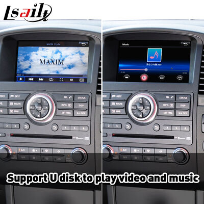 Antarmuka Android Auto Carplay Nirkabel Lsailt untuk Nissan Navara D40 2010-2015