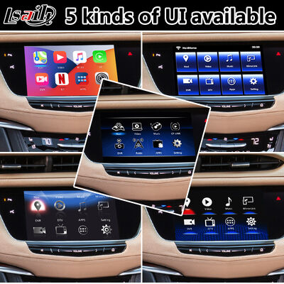 Antarmuka Video CarPlay Android Lsailt untuk Sistem CUE Cadillac XT5 Platinum 2016-2019