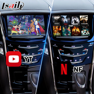 Antarmuka Video Navigasi Android Lsailt untuk Sistem CUE Cadillac ATS 2014-2019 Dengan Carplay