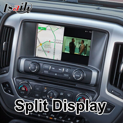 Lsailt Android Multimedia Video Interface untuk 2014-2019 GMC Sierra 1500 2500 3500 Sistem Intellilink dengan Carplay