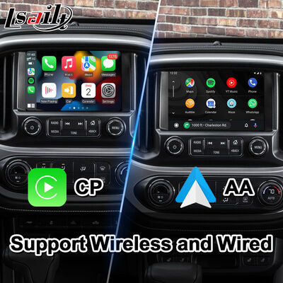 Lsailt Android Multimedia Video Interface untuk 2015-2020 GMC Canyon Intellilink System dengan Carplay