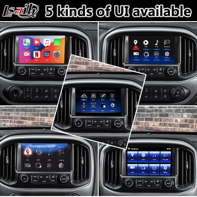 Lsailt Android Multimedia Video Interface untuk 2015-2020 GMC Canyon Intellilink System dengan Carplay