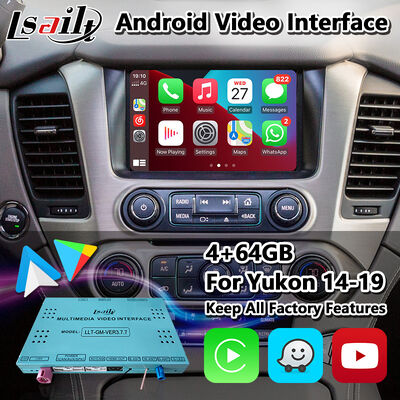 Antarmuka Video Multimedia Mobil Android Lsailt untuk Sistem Intellilink GMC Yukon 2015-2020