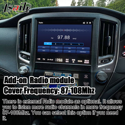 Android 13 Multimedia Video Interface untuk Crown S210 AWS210 GRS210 GWS214 GWS215 Majesta Athlete Royal Saloon OEM Screen Upgrade dengan Wireless CarPlay