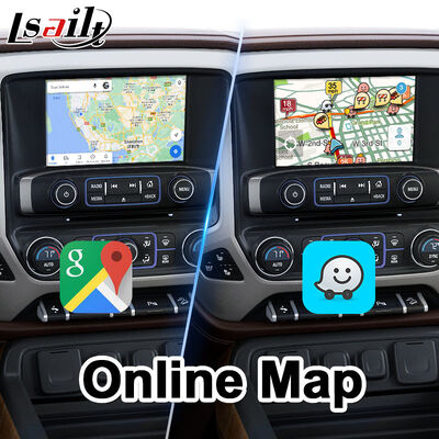 Antarmuka Multimedia Android Carplay Chevrolet Silverado Dengan Android Auto Nirkabel