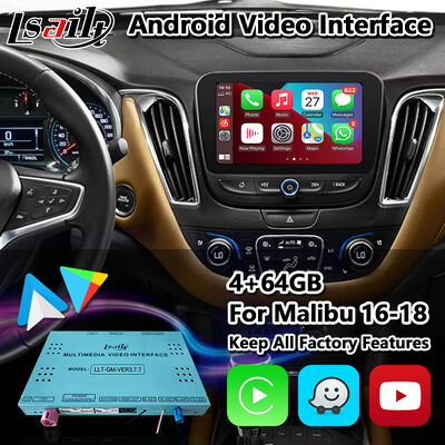 Chevrolet Malibu Android Carplay Multimedia Antarmuka Dengan Wireless Android Navigasi Otomatis