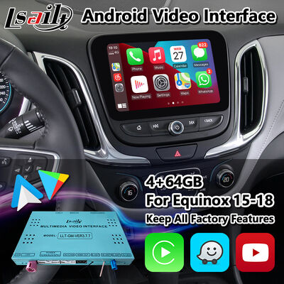 Lsailt Android Carplay Navigasi Multimedia Antarmuka untuk Chevrolet Equinox Mylink System