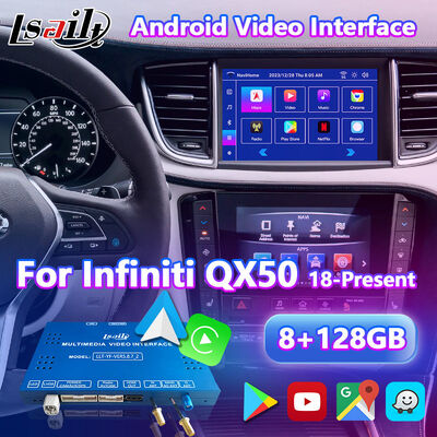 Lsailt Android Carplay Multimedia Video Interface untuk 2018-2022 Infiniti QX50