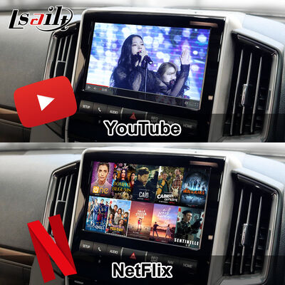 Antarmuka Video Multimedia Android 13 untuk Land Cruiser LC200 VXR VX GXL Sahara V8 2013-2021 Peningkatan Layar OEM dengan CarPlay Nirkabel, YouTube