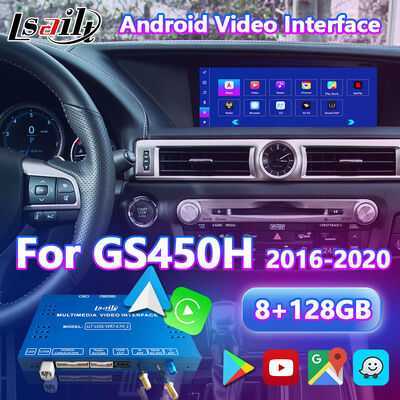 Lsailt Android Car Multimedia Interface untuk Lexus GS300h GS200t GS350 GS450h GSF GS L10 2016-2020