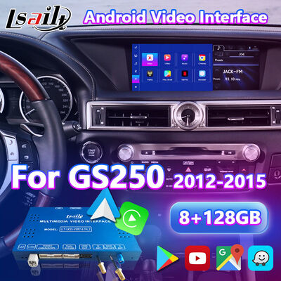 Lsailt Android Car Video Interface untuk Lexus GS250 GS350 GS450h GS300h GS L10 2012-2015