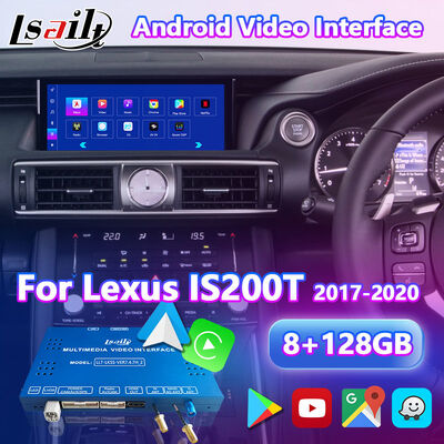 Lsailt Android Carplay Interface untuk Lexus IS200T IS300H IS350 IS300 F Sport AWD IS XE30 2017-2020