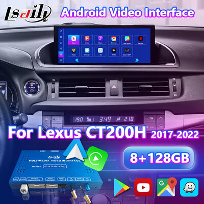 Lsailt Android Navigasi Video Interface untuk Lexus CT 200h FSport 2017-2022