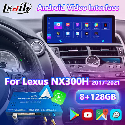 Antarmuka Lsailt Android Carplay untuk Lexus NX 300 NX300h NX200T NX300 2017-2021